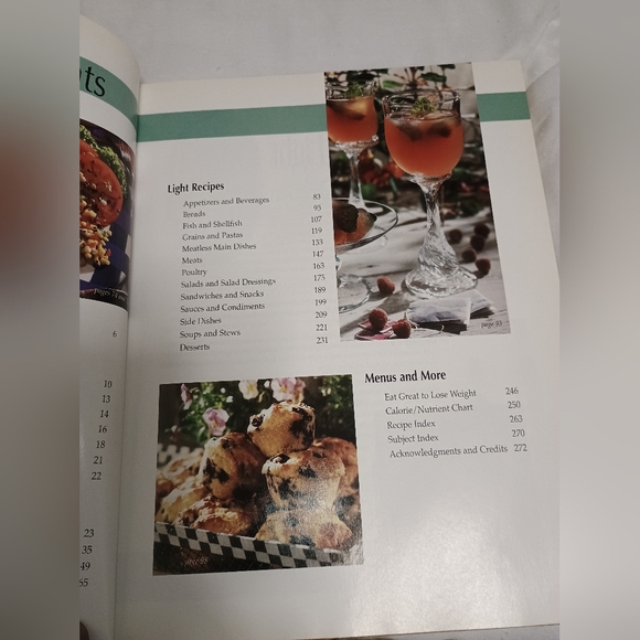 COOKING LIGHT Cookbook Oxmoor House 1996 Hardback - Picture 5 of 11